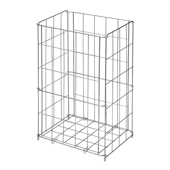 Edelstahl Abfallbehälter Drahtgitter SLZN43
