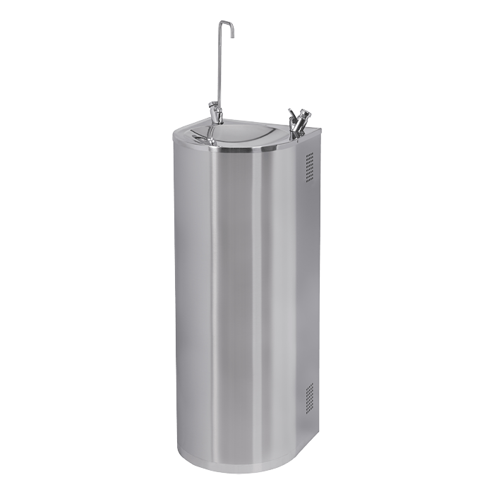 Wasserspender mit Festwasseranschluss, Kühlung und Flaschenfüller SLUN43CS