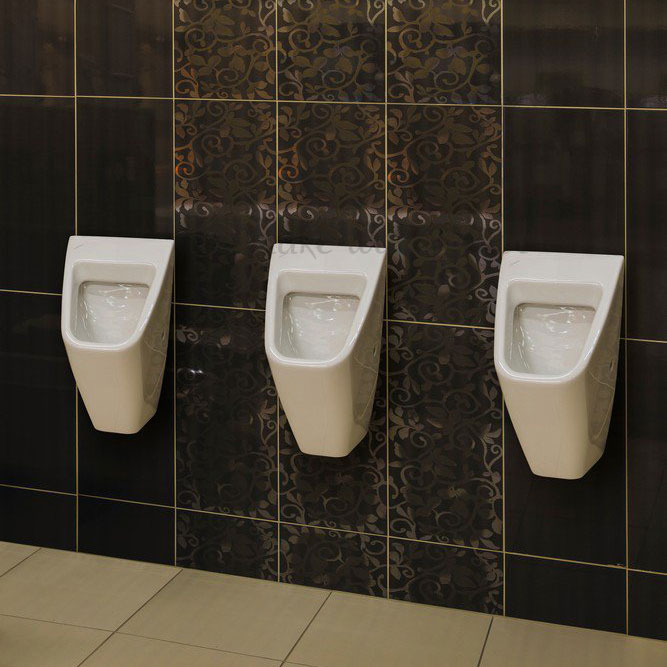 Urinal Vila mit Radar-Spülung - SLP12R Anwendungsbeispiel