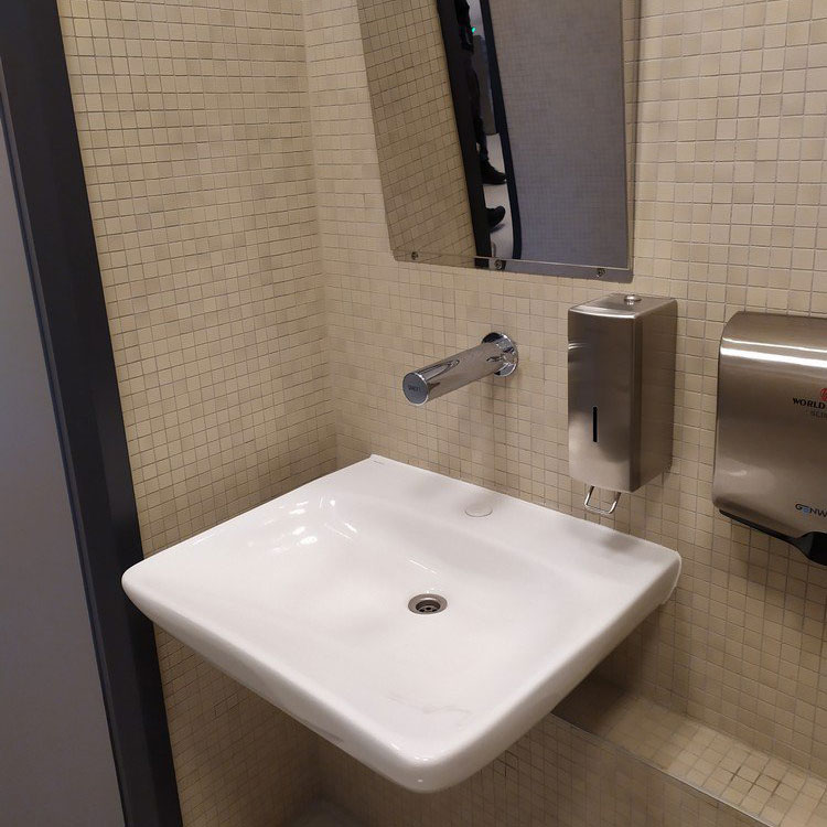 Unterputz Waschtischarmatur mit Sensor und Mischer SLU42KB