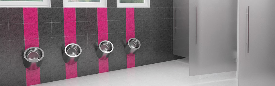 Edelstahl Urinale kaufen im Sanitärbedarf Onlineshop von SANELA
